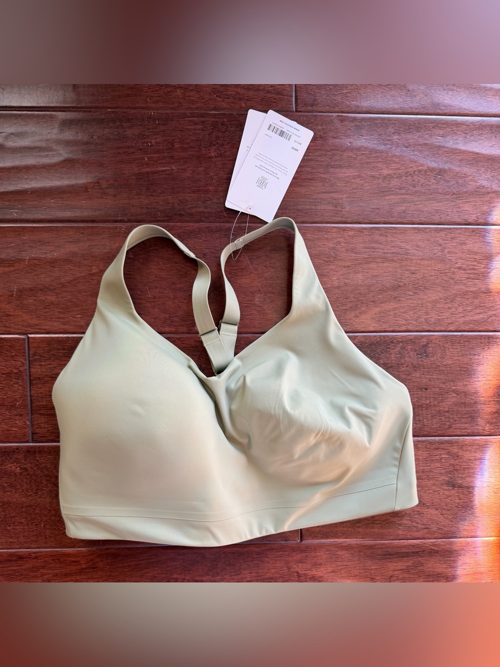 Athleta Advance Bra in Light Sage 40DD